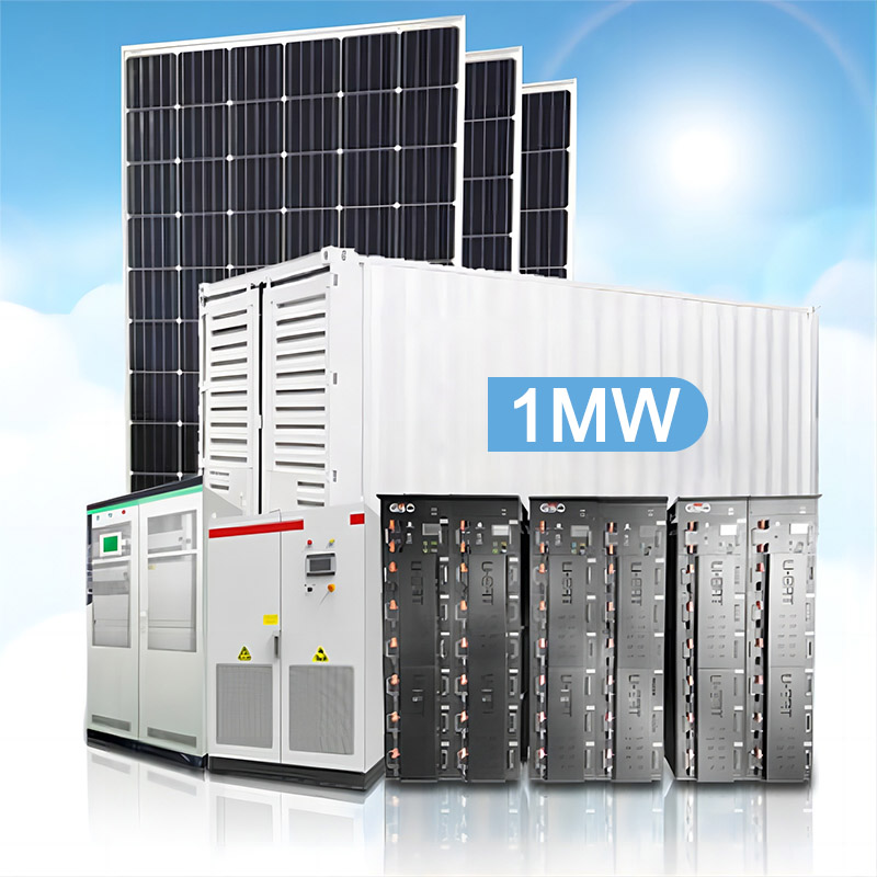 Sistem Energi Surya Sistem Penyimpanan Energi 1MW dengan Baterai -Koodsun