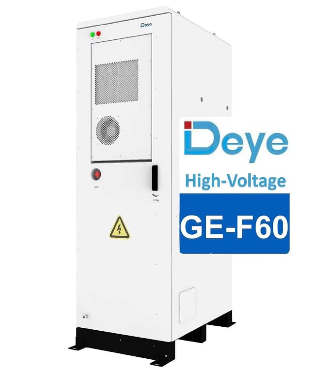 Deye GE-F60-EU All in One Stack Batteries 60Kwh Hybrid Solar Inverter 50Kw Energy Storage System -Koodsun